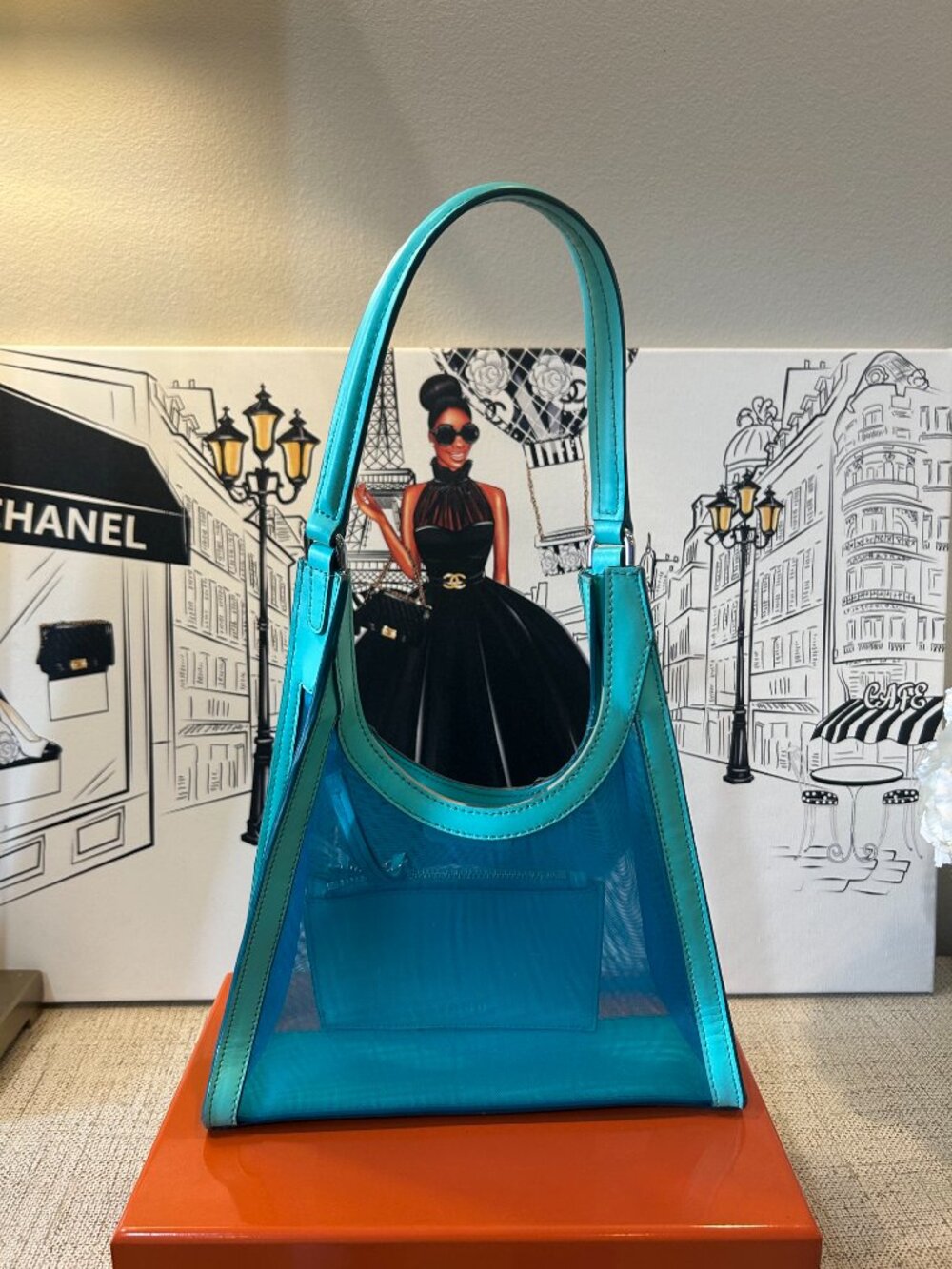 Staud Rey Mesh Tote - Picture 3 of 12